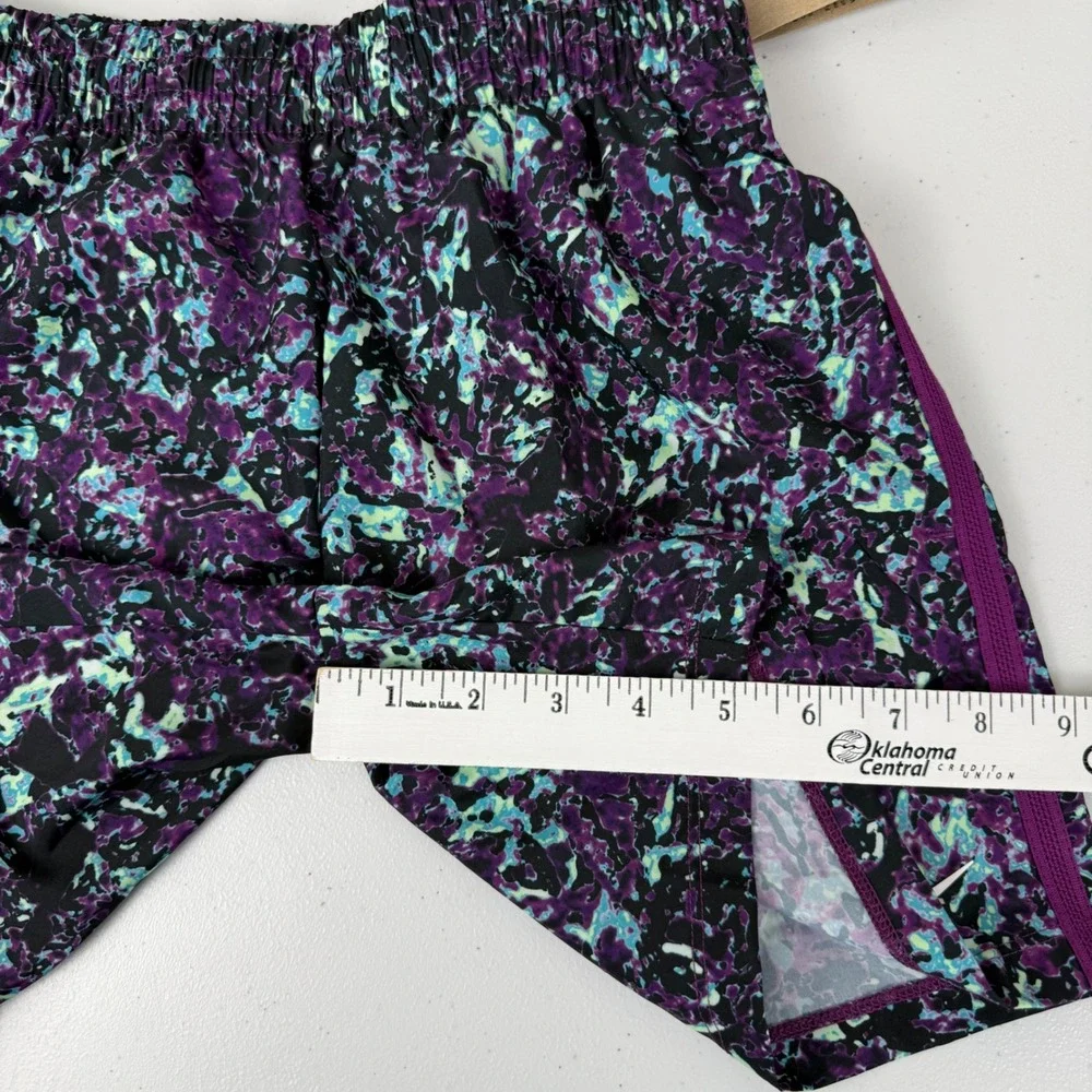 Nike Shorts Kids Small Purple Black Blue Dri-Fit Training‎ FV0275-503 Boys NEW